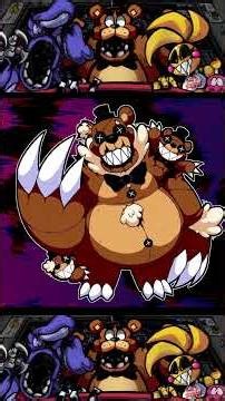 Five Nights At Frickbear's 3 - ALL CHARACTERS #shorts #fnaf #extra