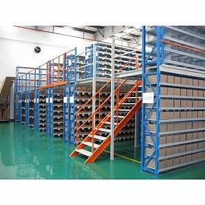 [Hot Item] Warehouse Storage Multi Level Pallet Racking Supported Mezzanine System