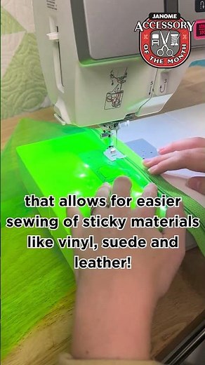 Make a Vinyl Zipper Pouch with the Ultra Glide Foot and Plate