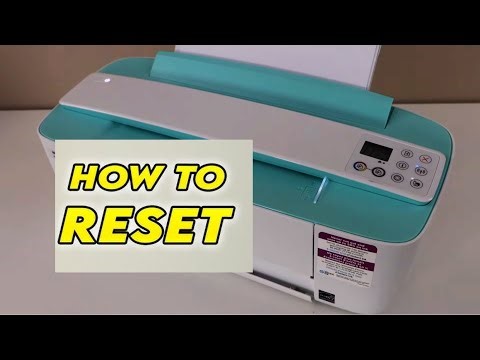 How to RESET HP Deskjet 3700 Series | 123 | HP Printer Wireless Setup !!