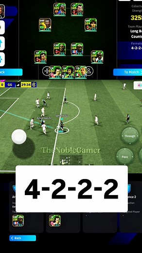 Back to Meta Formation 💯🤌 #reels #game #efootball2025 #efootball #formation #trending #msn #efootball2026 | Thenoblegamer