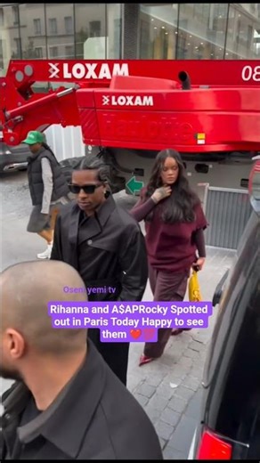 Rihanna & A$AP Rocky Spotted in Paris!