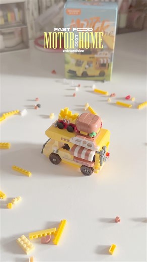 motor home lego unboxing asmr