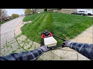 P.O.V Mowing! Tall Fescue Lawn Is WRECKED! 1st April Mow