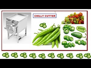 Chilly Cutter Green Chilly Cutting machine Coimbatore