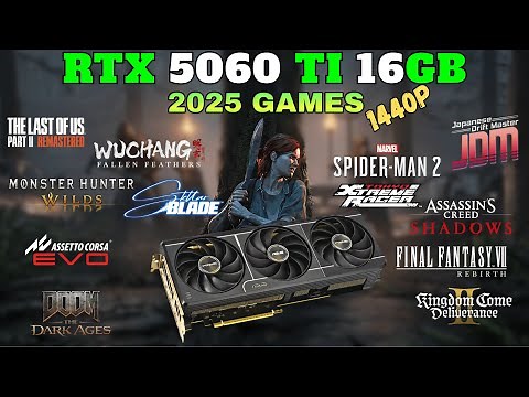 RTX 5060 Ti 16GB in 2025 Games | 1440p Benchmark | A true 1440p GPU?