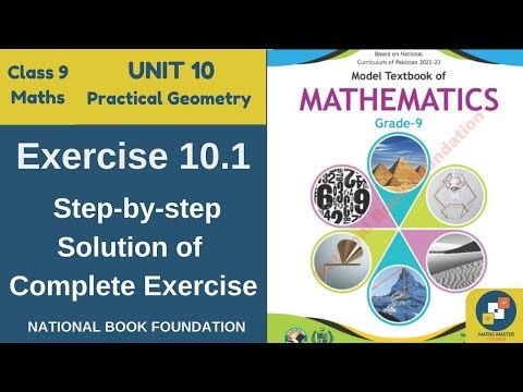 Class 9 Maths | Chapter 10 Exercise 10.1 Solution | Federal Board New Book 2024 | NBF