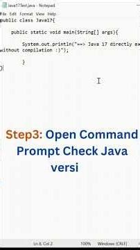 Execute Java Program Without Compilation in Java 17 🚀 | No javac Needed! | Executed on Windows #java