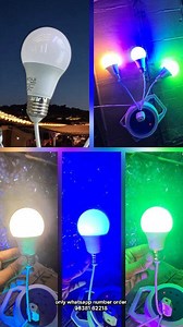 16K views · 239 reactions | Ac direct LED Lamp 10w LED Lamp Blue color Green color OM white color Full heavy quality full waterproof order number whatsapp 96381 62218  #viralvideoシ #reelschallenge #ytshorts #LED #viral #facebookviral #youtubeshorts #lamps #shorts #viral #shorts #youtubeshorts | Mataji Electric Pixel RGB LED light | Facebook