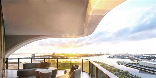 See Inside the First Apartment in Zaha Hadid's Miami Skyscraper