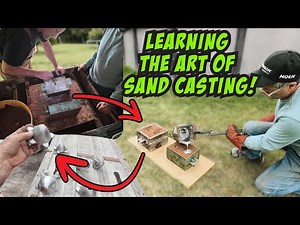 Creating Custom Center Caps For Our 1949 GMC Roadster Pickup Using Sand Casting!