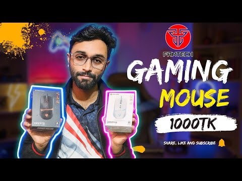 Fantech Crypto VX7 Review — ১০০০ টাকায় সেরা Budget Gaming Mouse! | Best 1K Gaming Mouse 2025