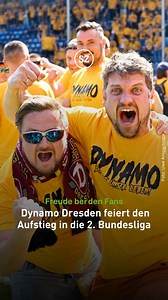Dynamo Dresden ist zurück in der 2. Fußball-Bundesliga. Trotz einer Niederlage in Mannheim steht der Aufstieg vorzeitig fest, weil Verfolger Saarbrücken zeitgleich am Samstagnachmittag in Aachen verlor. Ein Großteil der 3.800 mitgereisten Dresdner Fans hatte schon fünf Minuten vor dem regulären Ende den Fanblock verlassen und sich unmittelbar hinter der Torauslinie versammelt, auf der Gegenseite auch die Ultras der Mannheimer. Das sorgte für eine Spielunterbrechung. Nach rund zehnminütiger Pause