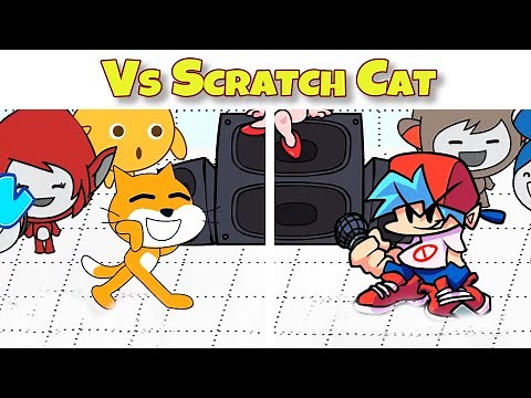Friday Night Funkin' VS Scratch Cat - FULL WEEK + Cutscene [FNF Mod/HARD] #vscat#scratchcat#fnfmods