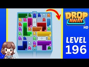 Drop Away Level 196 Solution Walkthrough