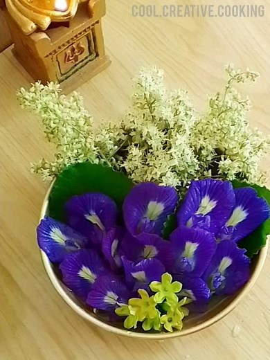 Uruli Elegance: Blue & Henna Blooms with Diya Glow ✨🪔