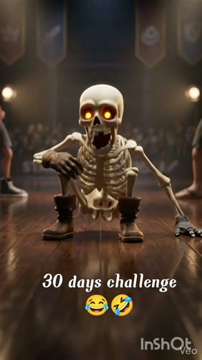 30 Days Laughing Skeleton Challenge 😂💀 #shorts #skeleton #laughing #funny #30dayschallenge #comedy