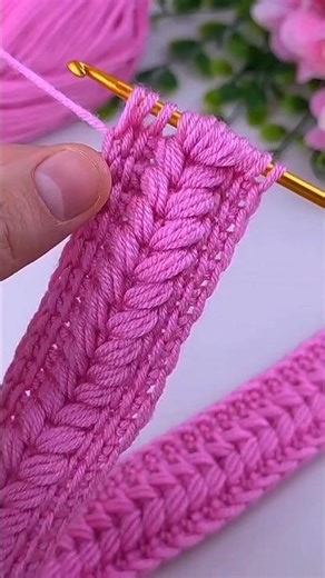 Crochet pattern for bag strap 🧶👜🧶 #crochet #crocheting #knitting #handmade #diy