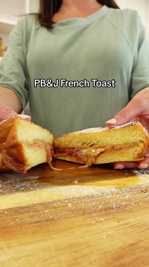 The PB&J has been adapted in sooooo many ways over the years, but we have to say, this may be our favorite! Combining a breakfast classic and a childhood staple, this PB&J French Toast is THEE breakfast of champs 🏆 Let @NicoleMcLaughlin show you how to achieve morning greatness in a few easy steps! 🥜🍇 Head to the link in bio for more on this recipe. #peanutbutterandjelly #frenchtoast #easybreakfast #quickbreakfast