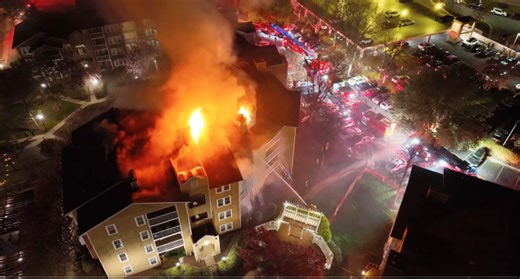 Person rescued from Montgomery County apartment fire, firefighters say