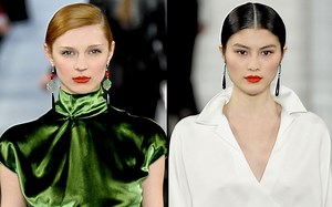 【@Karolina-Kurkova】秀场- Ralph Lauren Fall Winter 2011