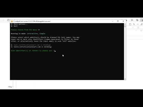 How to Install let's Encrypt with IIS on Window server 2022