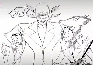 Hazbin Hotel Fan Art Featuring Alastor