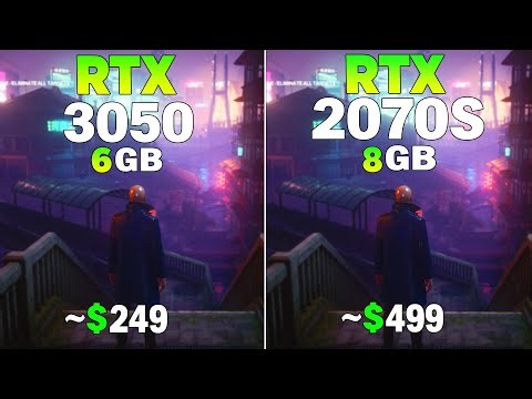 RTX 3050 vs RTX 2070 Super - Test in 8 Games