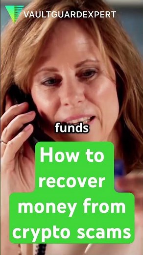 How to recover money from crypto scams