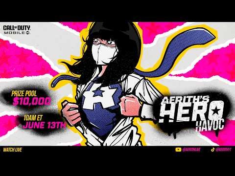 🔴 (VERTICAL) AERITH'S $10,000 Hero's Havoc Tournament!!