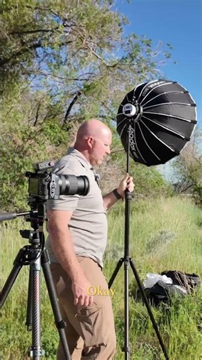 DIY Headshot: Xplor 100 Flash & Softbox Setup #shorts