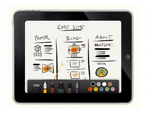 Awesome Paper Sketching App For The iPad (video)