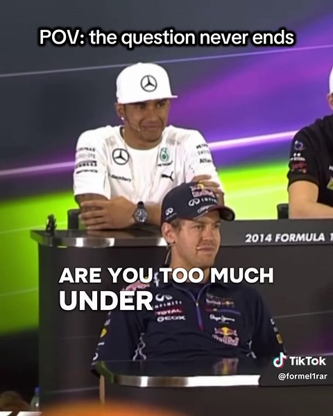 Legendary F1 Press Conference Moment Unfolds
