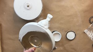 Watch as I take an Outdated Silver Serving Dish and make it into a Riser #silver #servingdish #goodwillfinds #riser #diy #upcycle | Sonnet's Garden Blooms LLC