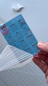 Let's make PVC pocket calendar! ASMR raw audio. #calendar #fyp #pvc #foryou #katseye #bini #binified #enhypen #fypreelsシ゚ #sb19 #kpop #ppop #asmr #asmrsounds #printing | Printy Crafts