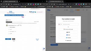 Find the domain of  f(x) = √(4x^2 - 36).all real numbersx≥3... | Filo