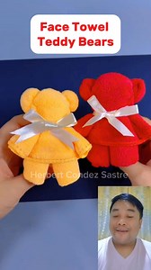 5.6M views · 49K reactions | Face Towel Teddy Bears for Birthday souvenirs #diy #diyideas #tips #tipsandtricks #TipsTricks #hacksandtips #lifehacksforhome #trend #virals #trendingreelsvideo #trendingreels #lifehacks #lifehack #lifehacktutorial #facetowels #birthdaygiveawaysideas #GiveawayIdeas #souvenirideas #souvenirsandgiveaways #amazingvideo #usefultips | Herbert Condez Sastre | Facebook