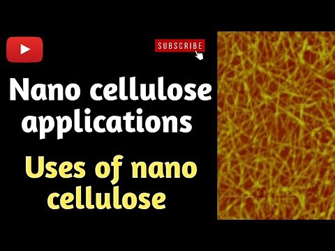 Nano cellulose applications/Uses of Nano cellulose#Nanocellulose#nanotechnology#nanomaterials