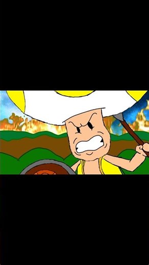 The TOADS prepare for WAR! #shorts #animation #mario