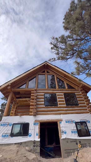 1.9K views · 42 reactions | Decisions Decisions- Log Cabin Build #offgrid | Demasi’s Log Cabin | Facebook
