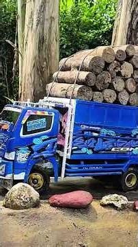 Rc truk canter HDX #automobile #rcoffoad