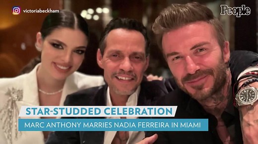 Marc Anthony Marries Nadia Ferreira During Star-Studded Miami Wedding Celebration: Report