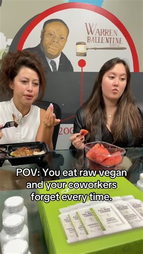 They forget every single time  eating raw vegan is a great choice and so rewarding  #fyp #dherbs #office #coworkers #rawvegan | Dherbs FBC | Facebook