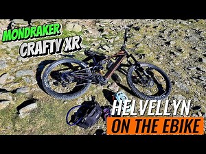 Helvellyn, fastest way up for an Ebike. #mountains ##hikeabike #views #lakedistrict #nevergiveup