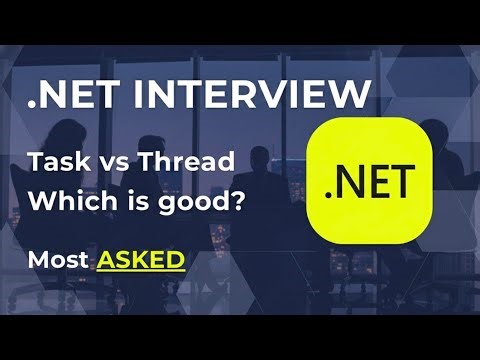 .NET Interview Prep: Thread vs Task Full Explanation (with Real-world Examples)