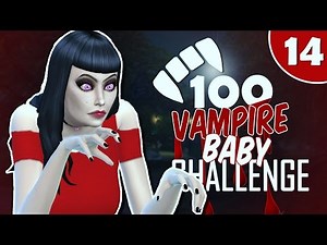 The Sims 4: 100 Vampire Baby Challenge | Ep. 14 | MOVING OUT!