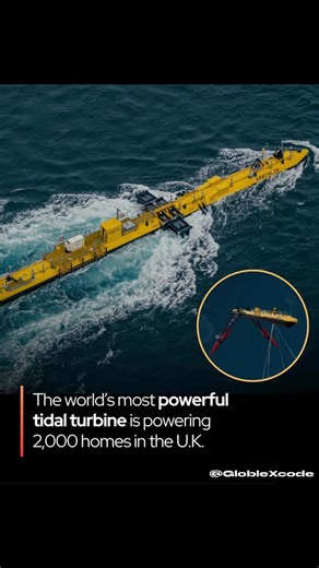 Globlex Code | Unlike wind or solar, tides are predictable—making tidal energy a stable and scalable green power source. Off the coast of Scotland, a... | Instagram