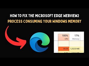 How to Fix the Microsoft Edge WebView2 Process Consuming Your Windows Memory