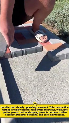 Professional Interlocking Brick Paving | Precision Block Installation Technique‎