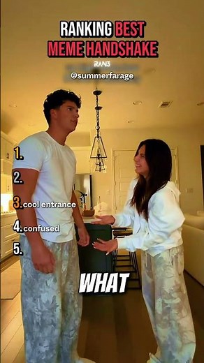 Ranking Best Meme Handshake